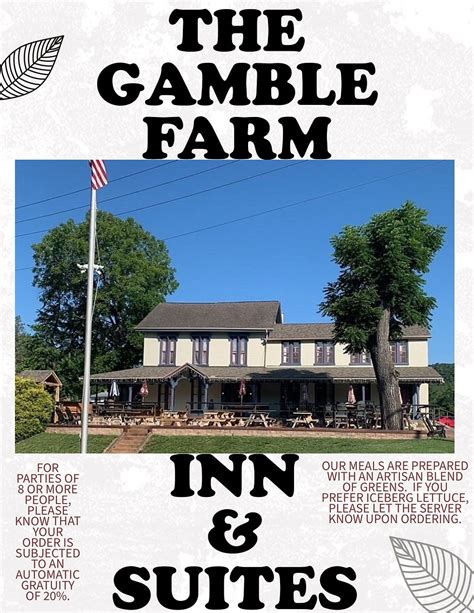 The gamble farm inn
