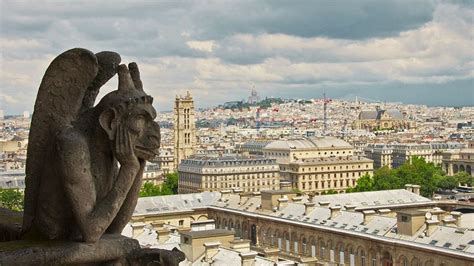 The gargoyles of the Notre-Dame de Paris are coming back to life