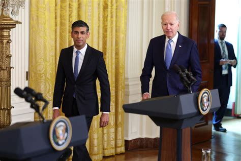 The generation game: Joe Biden and Rishi Sunak try to bridge a 37-year divide
