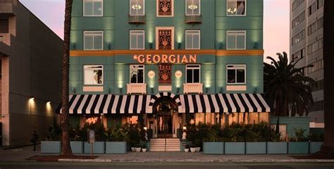 The georgian hotel santa monica. Stay at the first lady of Santa Monica, a historic hotel with 84 well-appointed rooms and suites, many with ocean views. Enjoy the library, … 