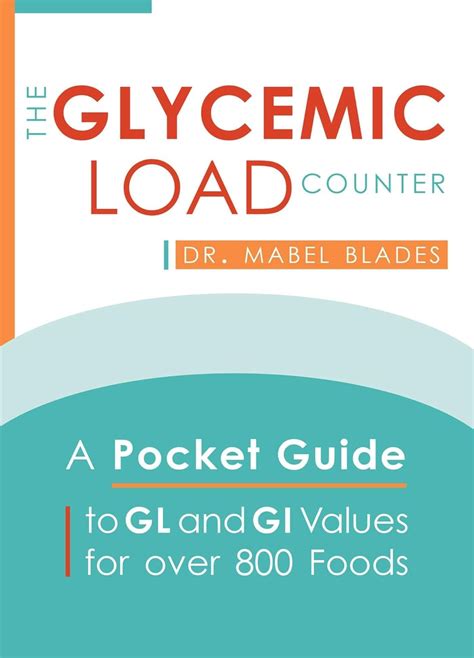 The glycemic load counter a pocket guide to gl and gi values for over 800 foods. - Thwaites service parts user manuals co 1 2 tonne.
