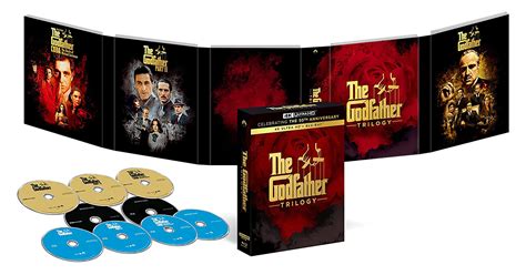 The godfather trilogy 4k.  THE GODFATHER TRILOGY.  The box set is schedule...