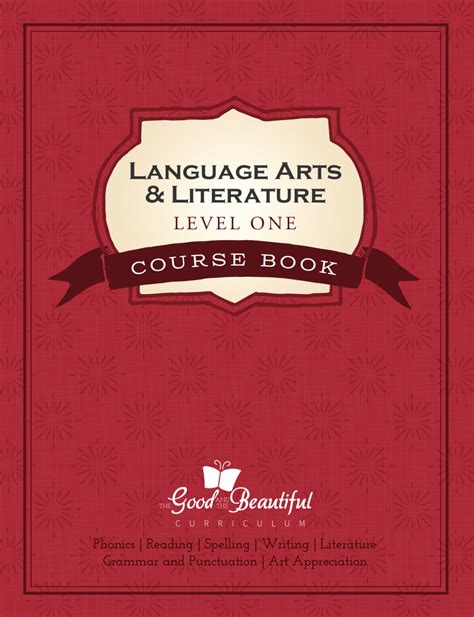 The good and the beautiful language arts. The Level 8 Book Studies are optional; students do not need to complete any Book Study between Level 7 and high school. They do not teach any new grammar, punctuation, or usage principles. Rather, the Book Studies review principles learned through Level 7. However, the Book Studies include new literature, spelling words, memorization, geography ... 