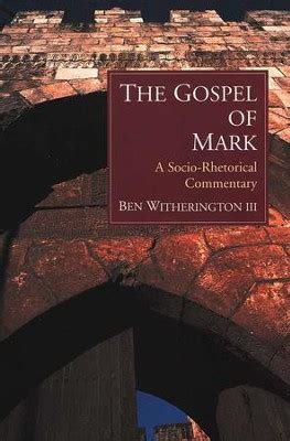 The gospel of mark a socio rhetorical commentary. - Medieval and early modern times textbook answers.