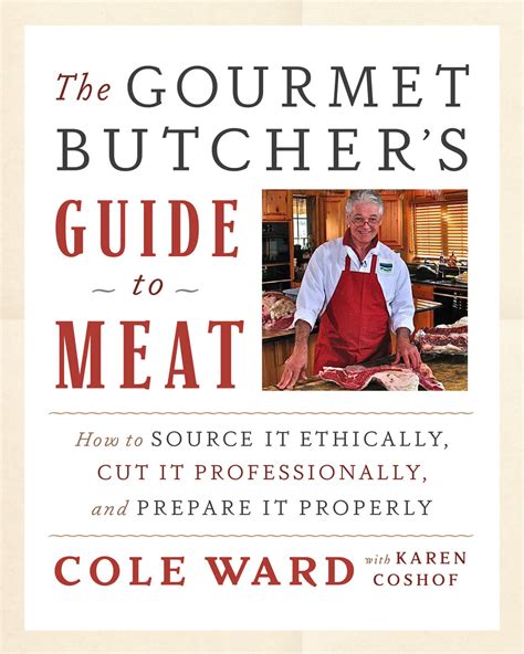 The gourmet butchers guide to meat by cole ward. - Politischer enscheidungsprozess und die freiheit menschlichen handelns.