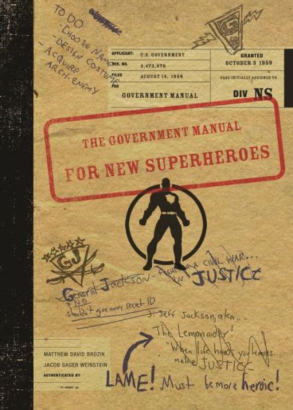 The government manual for new superheroes. - Gay affirmative therapy for the straight clinician the essential guide.