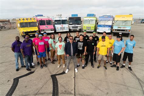 The great food truck race. June 18, 2023. 1 h 24 min. TV-PG. For the first time, Tyler Florence pits four food truck pros against five food truck rookies in an epic David vs. Goliath battle to win $50,000. The nine teams arrive in Los Angeles ready to fight, but no one is prepared for the twists Tyler has in store. Store Filled. Subscribe to discovery+ or Max or purchase. 