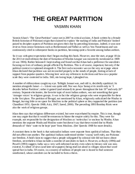 The great partition pdf