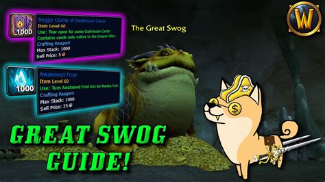 The great swog dragonflight. How to find the Otto mount in Dragonflight Swog Life. The first goal is to trade a Gold Coin of the Isles to The Great Swog, a vendor found in the Ohn'ahran Plains at waypoint "/way #2023 82.32 73.21 The Great Swog 