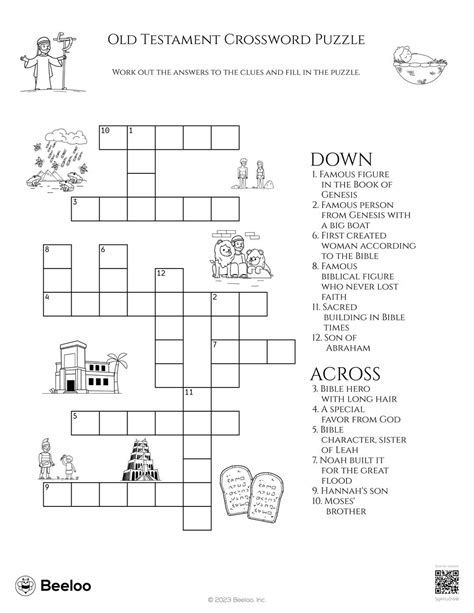 The great-grandfather of Noah in the Old Testament (5) Crossword …