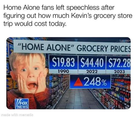 The grocery prices in 'Home Alone' are freaking people out on TikTok: 'Insane'