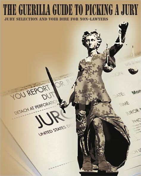 The guerrilla guide to picking a jury jury selection and voir dire for non lawyers guerrilla guides to the law. - Singer 4411 sewing machine service manual.