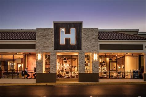The h orlando. The H Cuisine: The H isn't your typical steakhouse. Though sleek, upscale and contemporary, three earmarks of the tony Dr. Phillips neighborhood, this restaurant's cuts are oft infused with the spice and flair of the Mediterranean. Live fire from its open kitchen provides something of a culinary show with your dinner, and of course - the aromas! - … 