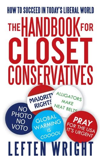 The handbook for closet conservatives by leften wright. - Garmin nuvi 50 sat nav instruction manual.