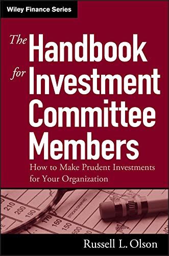 The handbook for investment committee members how to make prudent. - Probation officer test guide erie county.