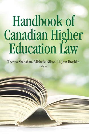The handbook of canadian higher education law by theresa shanahan. - Options made easy your guide to profitable trading 3rd edition.