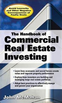 The handbook of commercial real estate investing 1st edition. - Las aventuras de doña dulce pestañitas.