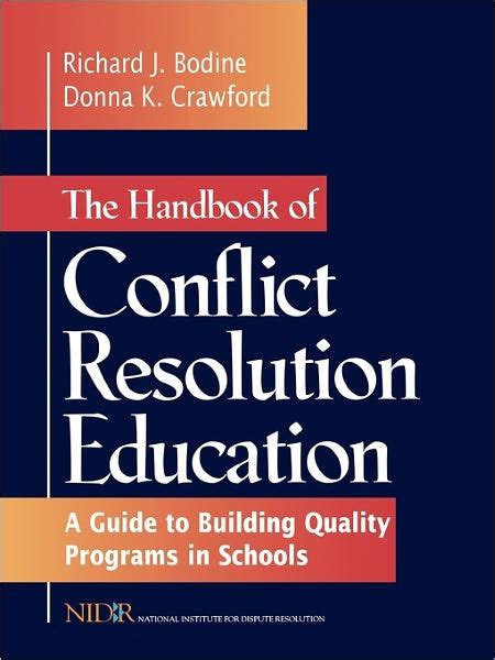 The handbook of conflict resolution education a guide to building quality programs in schools. - Student pilots flight manual by kershner.