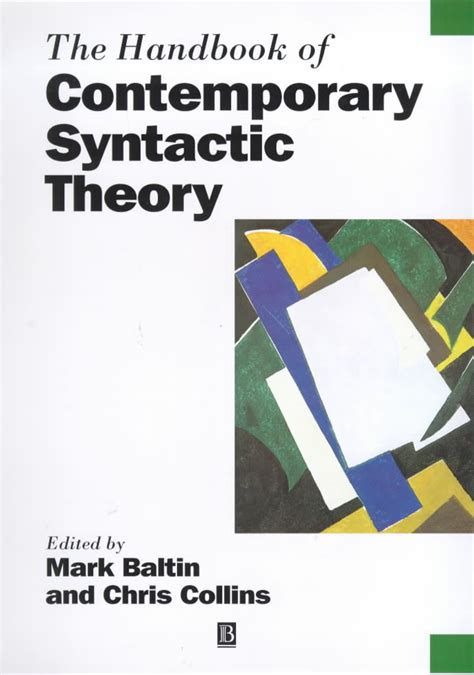 The handbook of contemporary syntactic theory. - Service manual for terex ta 30.