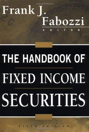 The handbook of fixed income securities chapter 11 municipal bonds. - The new handbook of multisensory processing mit press.