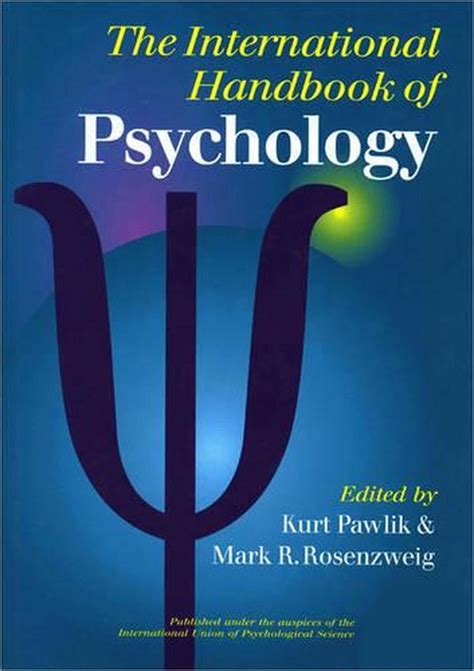 The handbook of international psychology the handbook of international psychology. - Manuale della soluzione alla chimica organica di brown.