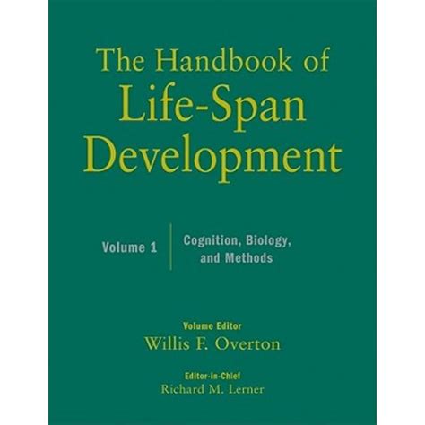 The handbook of life span development vol 1 cognition biology. - Download gratuito del manuale di chirurgia di srbs.