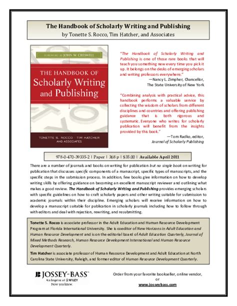 The handbook of scholarly writing and publishing. - Problemas administrativos de colonização da província de timor.