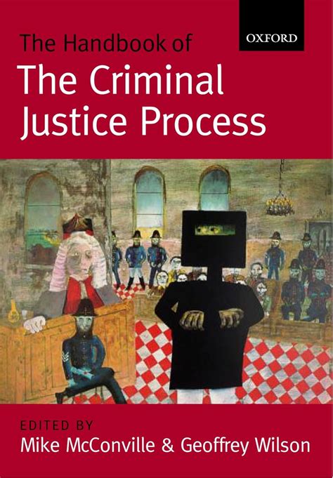 The handbook of the criminal justice process by mike mcconville. - Noche de fiesta en una antigua casa de familia.