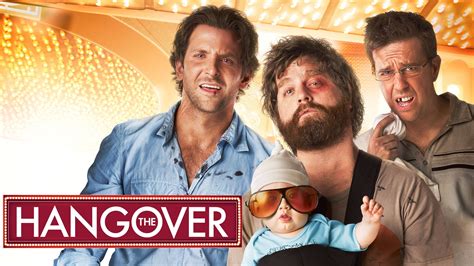 The hangover movies. The Hangover. COMEDY. When three friends get together for one last weekend-long bachelor party in Vegas, they think they had a good time. But it's very hard to remember, and they are suffering the dreadful after-effects of girls, party and alcohol. And then they realize they have somehow lost the groom! 
