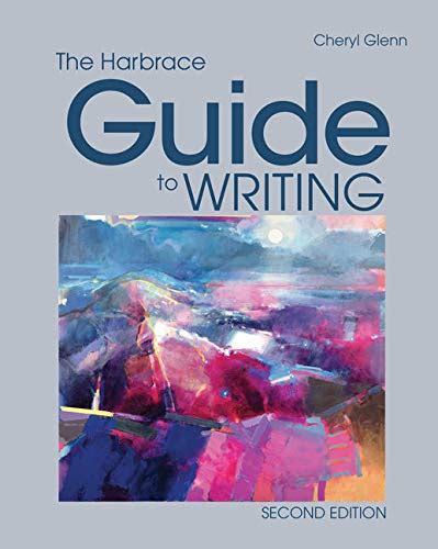 The harbrace guide to writing preview edition. - Toshiba three in one printer p1340 users manual.