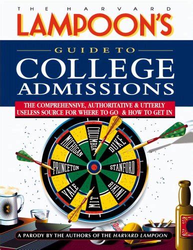 The harvard lampoons guide to college admissions the comprehensive authoritative and utterly useless source. - Officersjargong och manskapsslang i sverige 1645-1945..