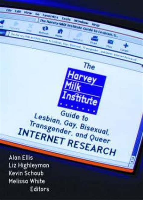The harvey milk institute guide to lesbian gay bisexual transgender and queer internet research haworth gay. - Gmc savana regency 2006 owners manual.