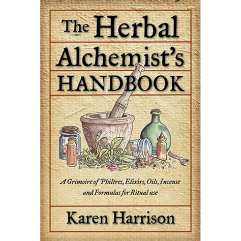 The herbal alchemists handbook by karen harrison. - Representación en la letra de cambio.