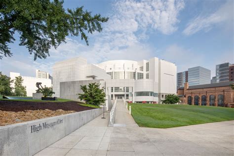 The high museum. High Museum of Art. 1280 Peachtree St NE Atlanta, GA 30309 +1 404-733-4400. About About the High Press Room Careers Learning and Impact Contact Us Branding Guidelines Visitor Code of Conduct Support us Membership Sponsorship Donate Volunteer Explore 
