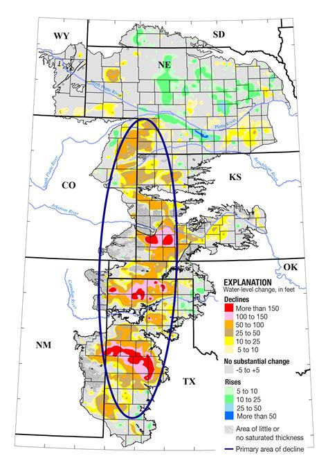 The High Plains aquifer is the source for a highly productive region of corn, alfalfa, soybeans, wheat, sorghum, and cotton (Cruse et al., 2016). Crops support the numerous cattle feedlots and large dairies that overlie the High Plains aquifer. Meat­packing, milk processing, ethanol plants, and domestic users also rely on the aquifer.. 