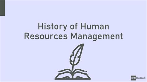 The history of HR: Here