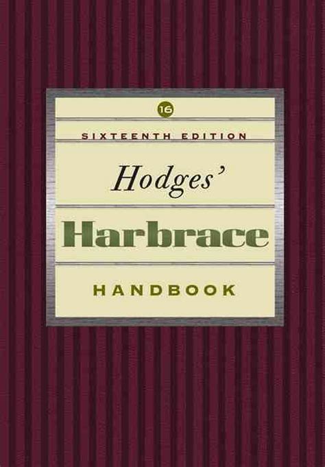 The hodges harbrace handbook the harbrace handbook series. - Download manuale officina riparazioni doosan daewoo solar 55 v plus.