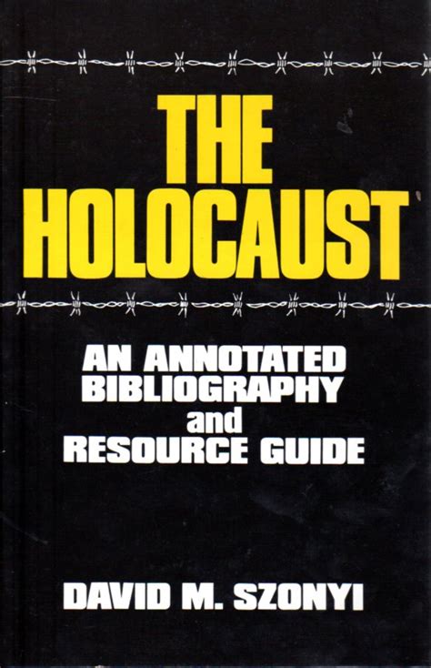 The holocaust an annotated bibliography and resource guide. - John hedgecoes guide to 35mm photography.