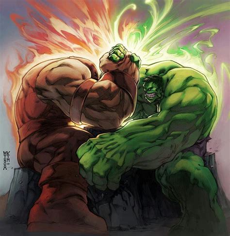 The hulk vs juggernaut. Juggernaut is something of a wild card, but if you take the "Marvel Superheroes" arcade game as canon (and I *will*, buddy, I *will*) then the Hulk and Juggernaut have similar power levels (since both are selectable characters). Therefore, the Hulk and Juggernaut are as squished bugs on the freeway before the mighty 18-wheeler that is Doomsday. 