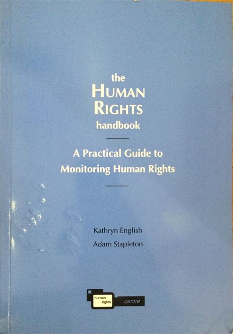 The human rights handbook by kathryn english. - Making our way grade 1 teacher guide.