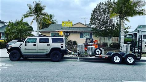 The hummer h2 towing recommendations and guidelines. - No te duermas, no me dejes.