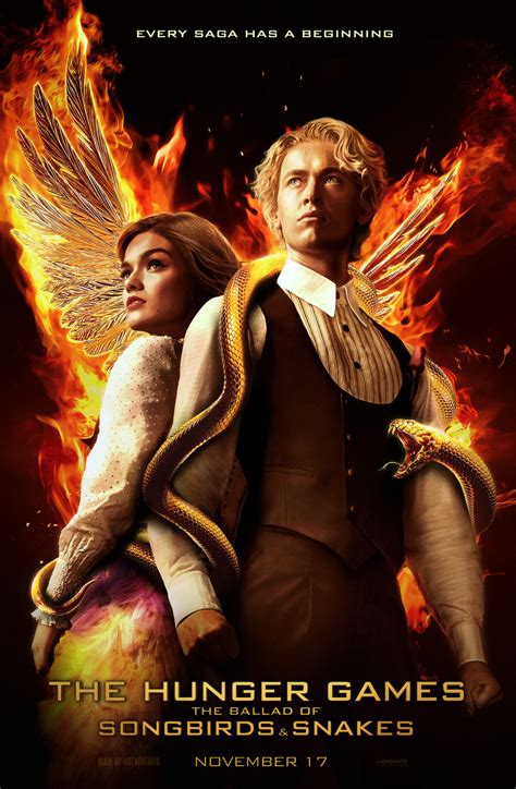 The hunger games the ballad of songbirds and snakes movie. April 28, 2022 4:17pm. Hunger Games prequel The Ballad of Songbirds and Snakes has a release date. The next chapter in the billion-dollar franchise, directed by Francis Lawrence, who previously ... 