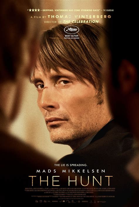 The hunt movie 2012. Released in 2012, “The Hunt” is a Danish drama film directed by Thomas Vinterberg. It explores the life of Lucas, a kindergarten teacher played by Mads Mikkelsen, whose life takes a dark turn when he is falsely accused of child abuse. The film delves into the themes of suspicion, mob mentality, and the devastating consequences of false ... 