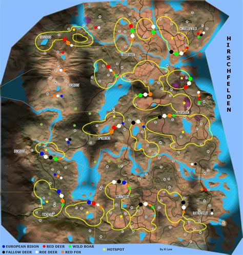Credit to DownhillDom. If you play theHunter: Call of the Wild and you are looking for new animal locations, this guide will show you where they are, and animal positions have been taken from their needzones on my maps, so they may vary a little to yours, but the tendency is as accurate as possible. Let's check them out.. 