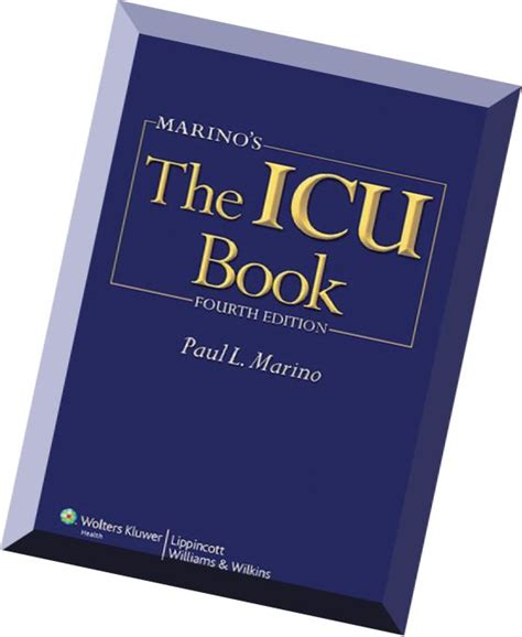 Marino's The ICU Book International Edition Fourth edition, International Edition. Референция: 9781451188691. Write a review. 180,00 лв. 162,00 лв..