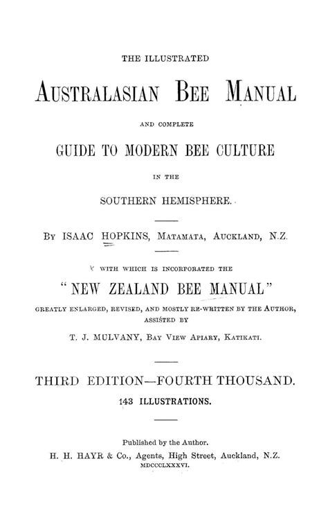 The illustrated new zealand bee manual by isaac hopkins. - Daily notetaking guide pre alebra answers.