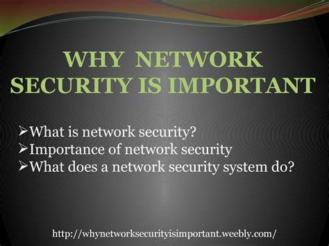 The importance of networking in information security