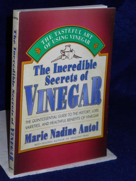 The incredible secrets of vinegar the quintessential guide to the history lore varieties and healthful benefits. - Vtech v smile pocket instruction manual.