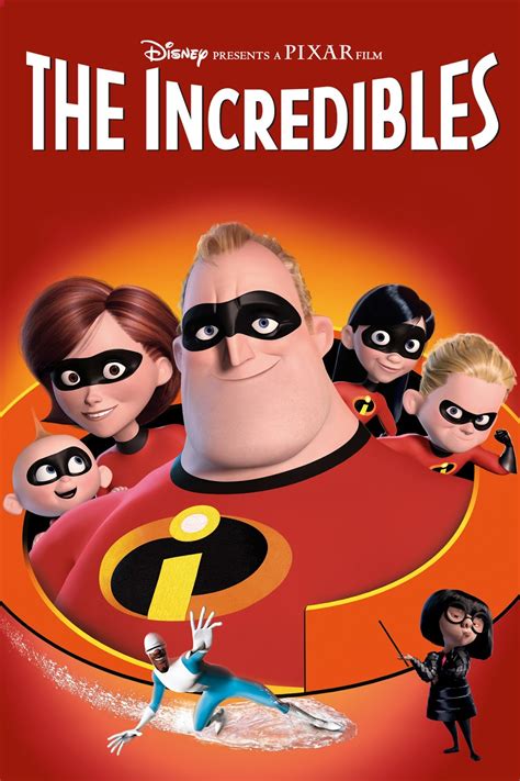 The incredibles movie. 17 years after incredibles was released, it continues to be a compelling, entertaining, funny, smart, ambitious, original, mature and just simply enjoyable movie. The dialogue is exceptional and the animation holds up surprisingly well. The characters are well written and very fleshed out. 