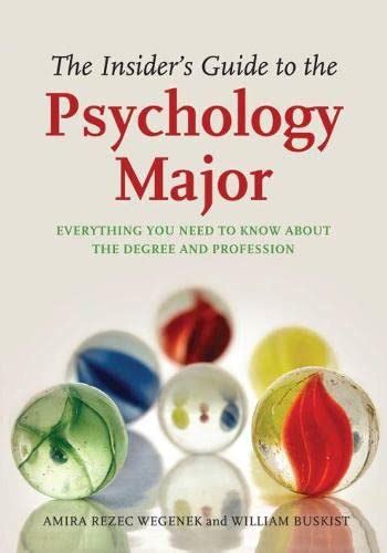 The insiders guide to the psychology major by amira rezec wegenek. - Toyota starlet engine 1e 2e 2ec full service reparaturanleitung ab 1984.